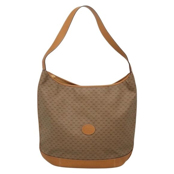 GUCCI Micro GG Supreme Shoulder Bag PVC Beige Gold - Picture 11 of 15